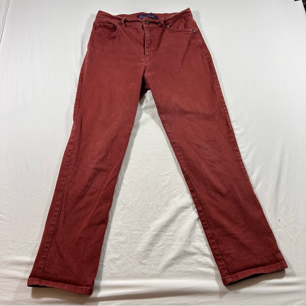Gloria Vanderbilt Women's Red Ankle Pants